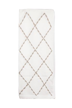 White cotton blanket LITTLE BEAR KIDS | 3116BCOCORDA